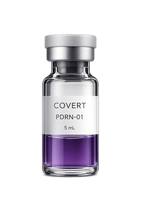 Covert PDRN-01 serum bottle